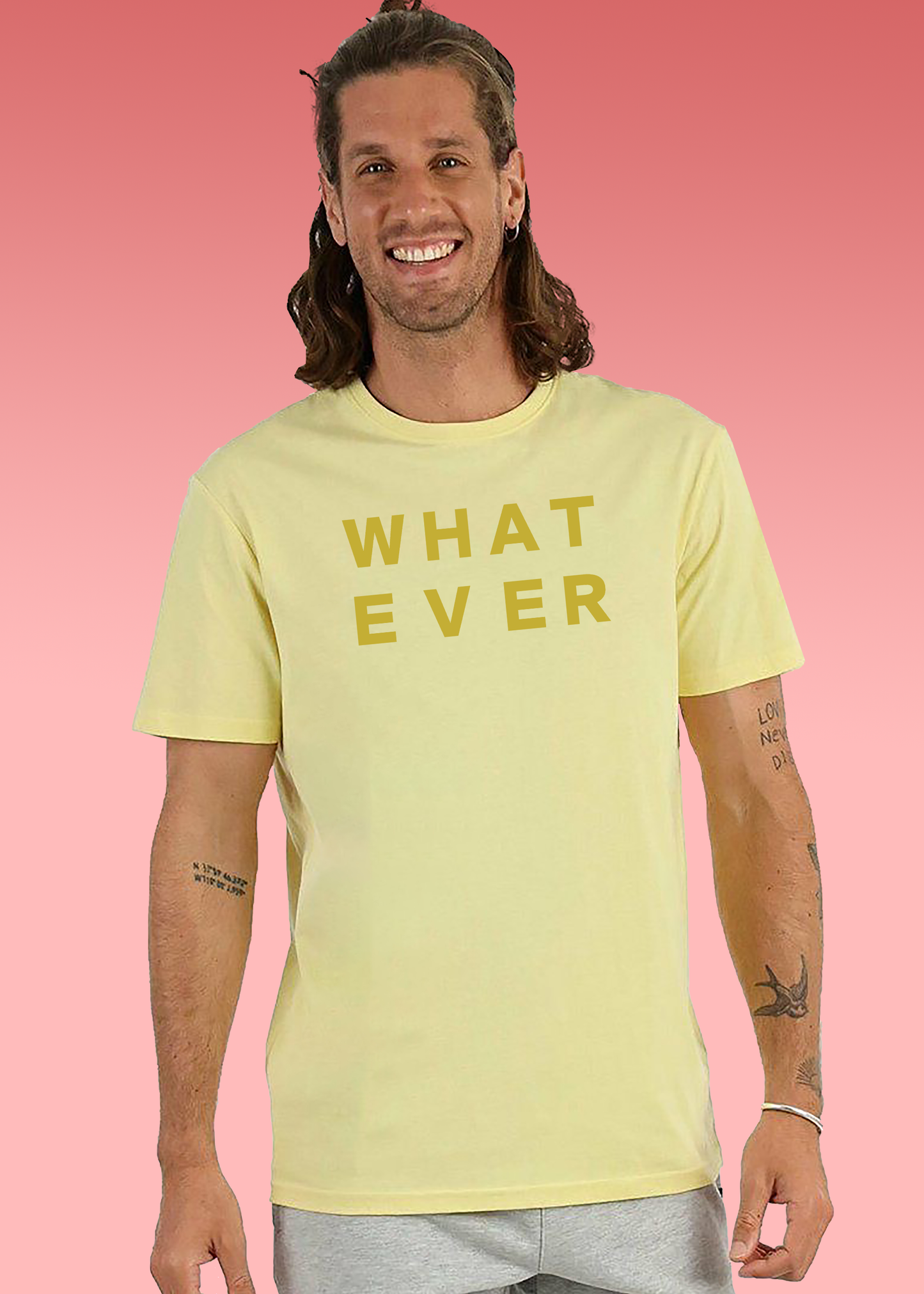 VLAM Whatever Print Mens Tshirt