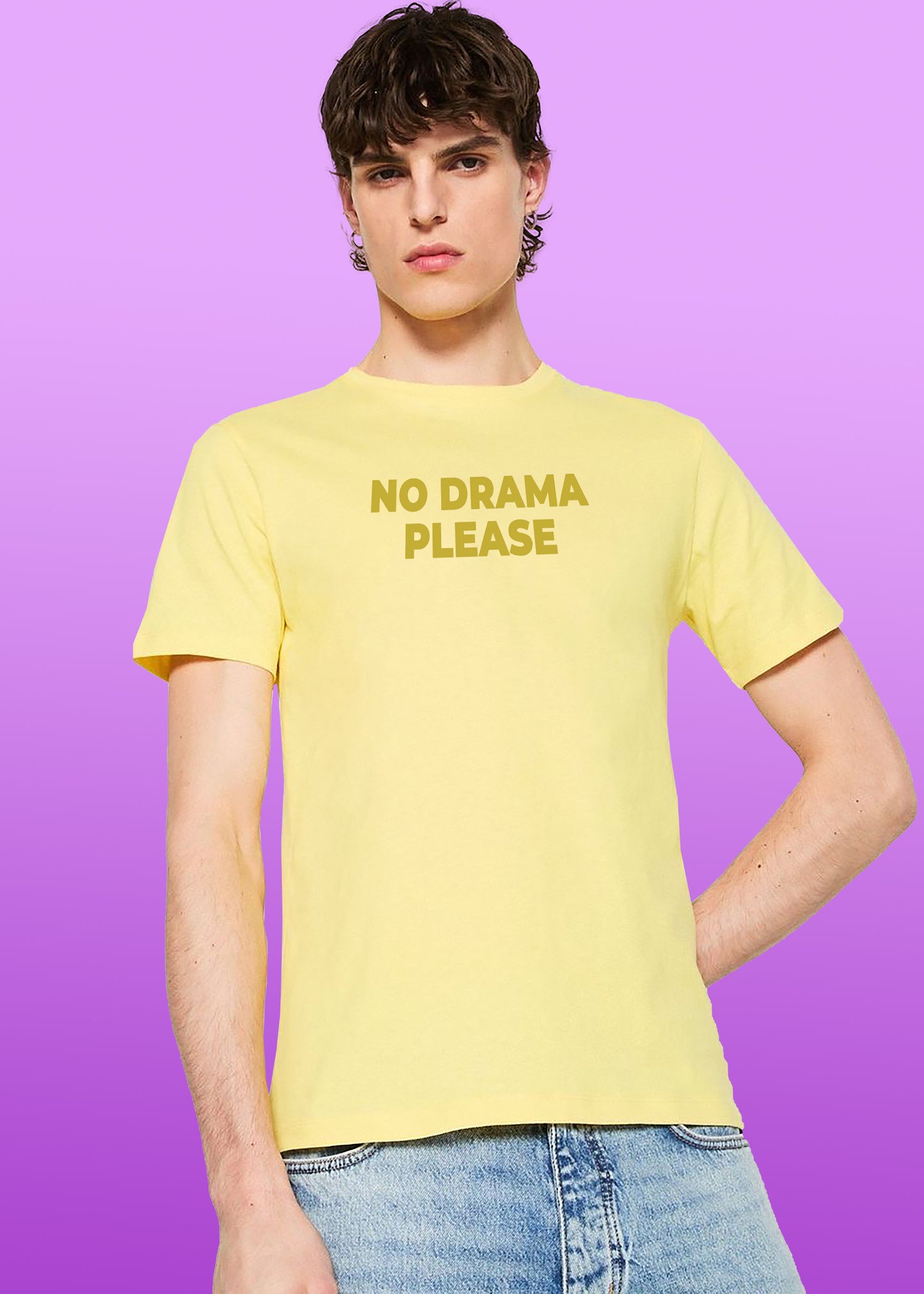 VLAM No Drama Mens Tshirt