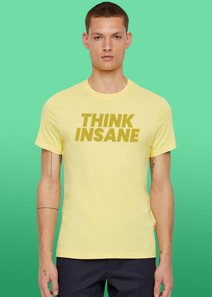VLAM Think Insane Stylish Mens Tshirt