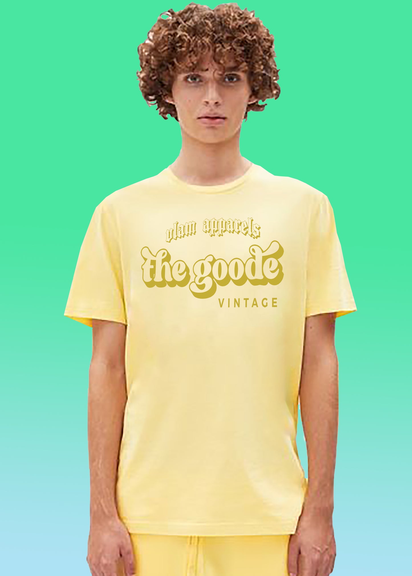 VLAM Vintage Mens Graphic Tshirt