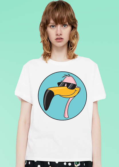 VLAM Funny Flamingo Womens Tshirt