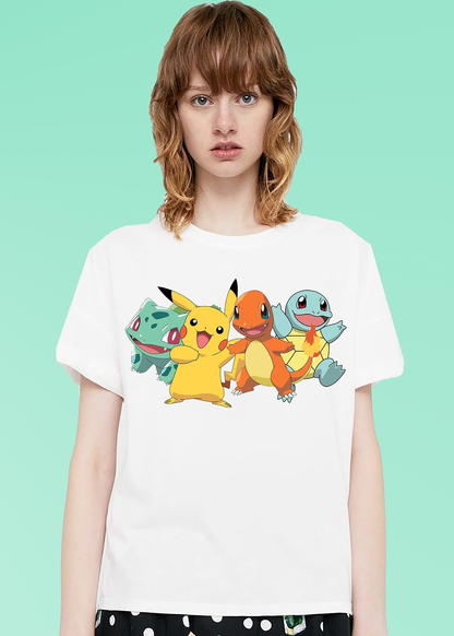 VLAM Womens Pokemon Tshirt