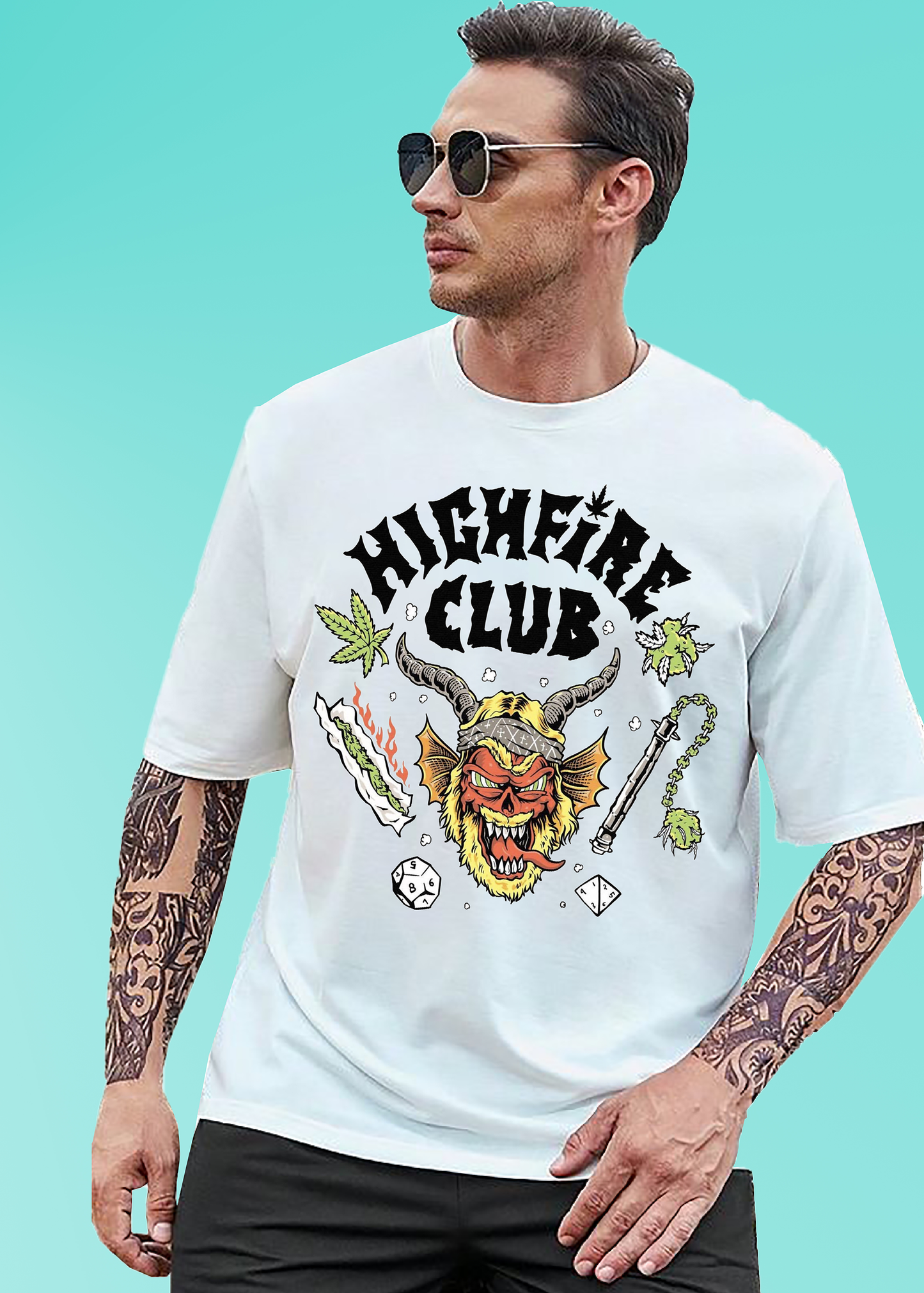VLAM High Fire Club Streetwear T-shirt