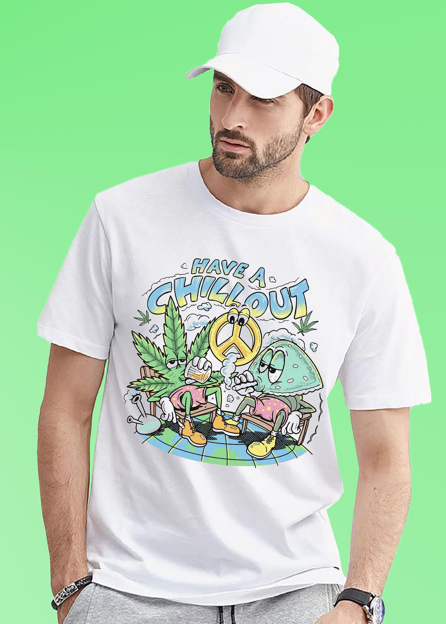 VLAM Chillout Vibes Funny Tshirt