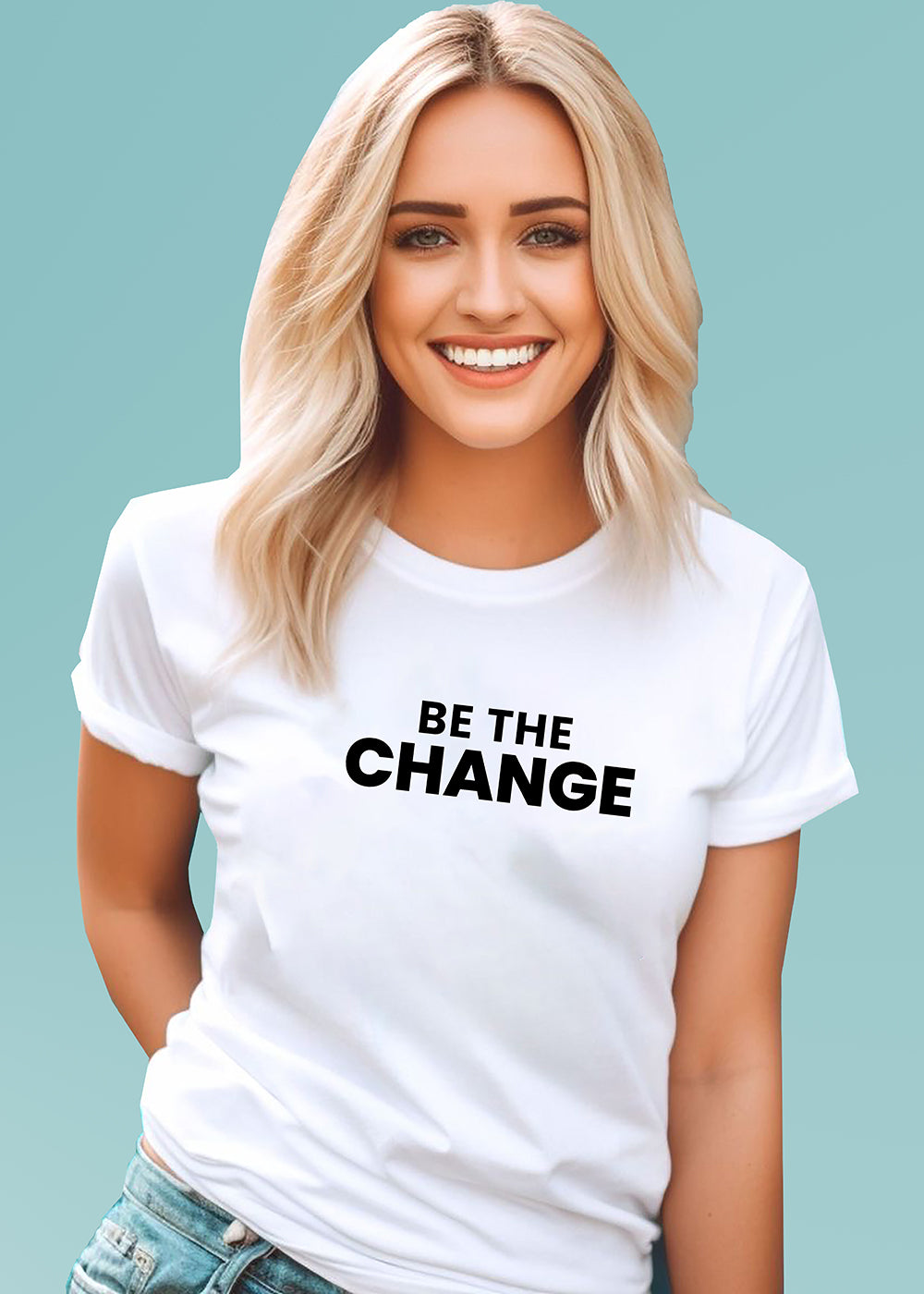 VLAM Be The Change Women Tshirt