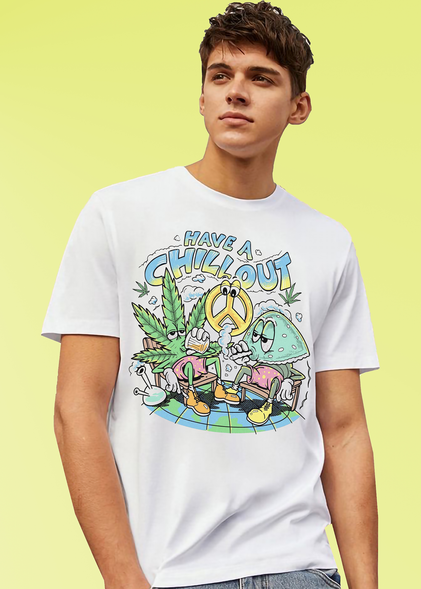 VLAM Chillout Vibes Funny Tshirt