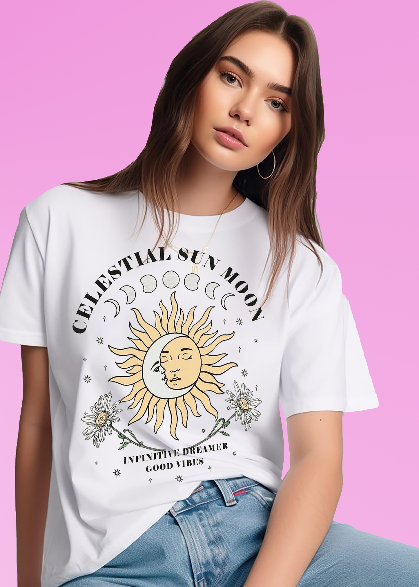 VLAM Stylish Graphic Art Womens T-shirt