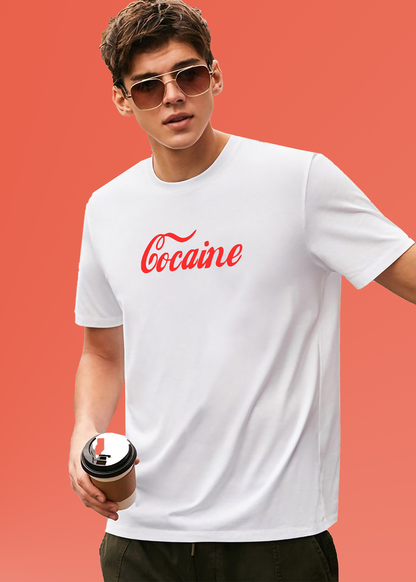 VLAM Cocaine Print Mens T-shirt