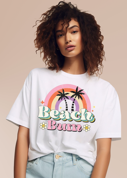 VLAM Womens Beach Bum Graphic Tshirt