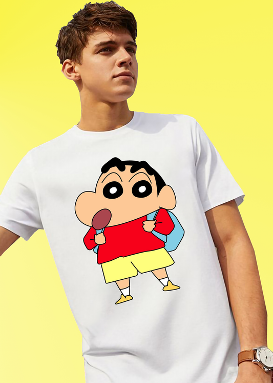 VLAM Shinchan Print Cartoon T-shirt