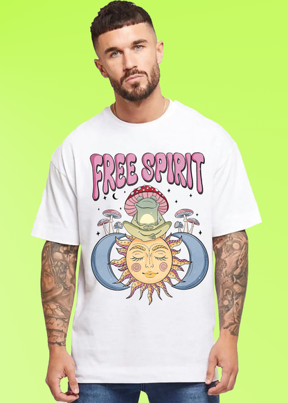 VLAM Free Spirit Graphic Mens T-shirt
