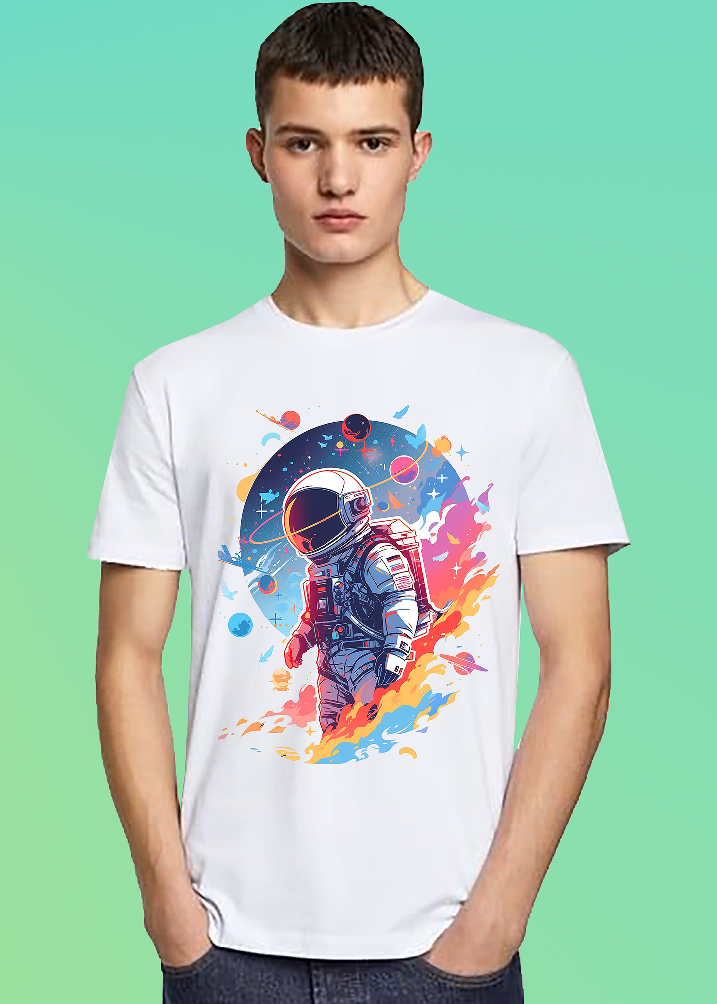VLAM Space Astronaut Graphic Tshirt