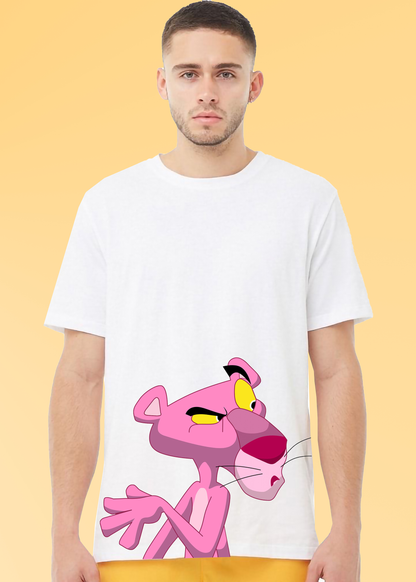 VLAM Pink Cartoon Print T-shirt