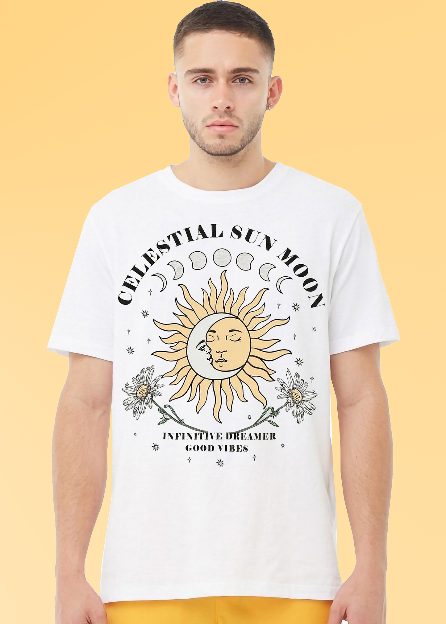 VLAM Mens Graphic Vintage Design Tshirt