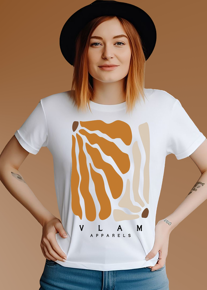 VLAM Women Aesthetic Art Tshirt