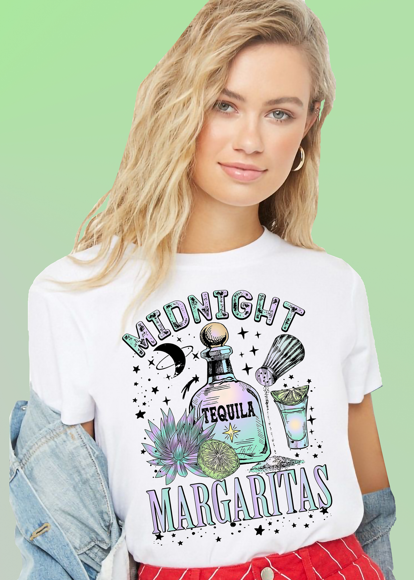 VLAM Margharita Print Womens Graphic Tshirt