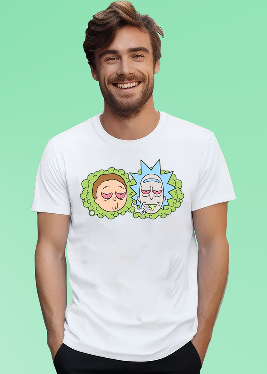 VLAM Rick and Morty Cartoon T-shirt