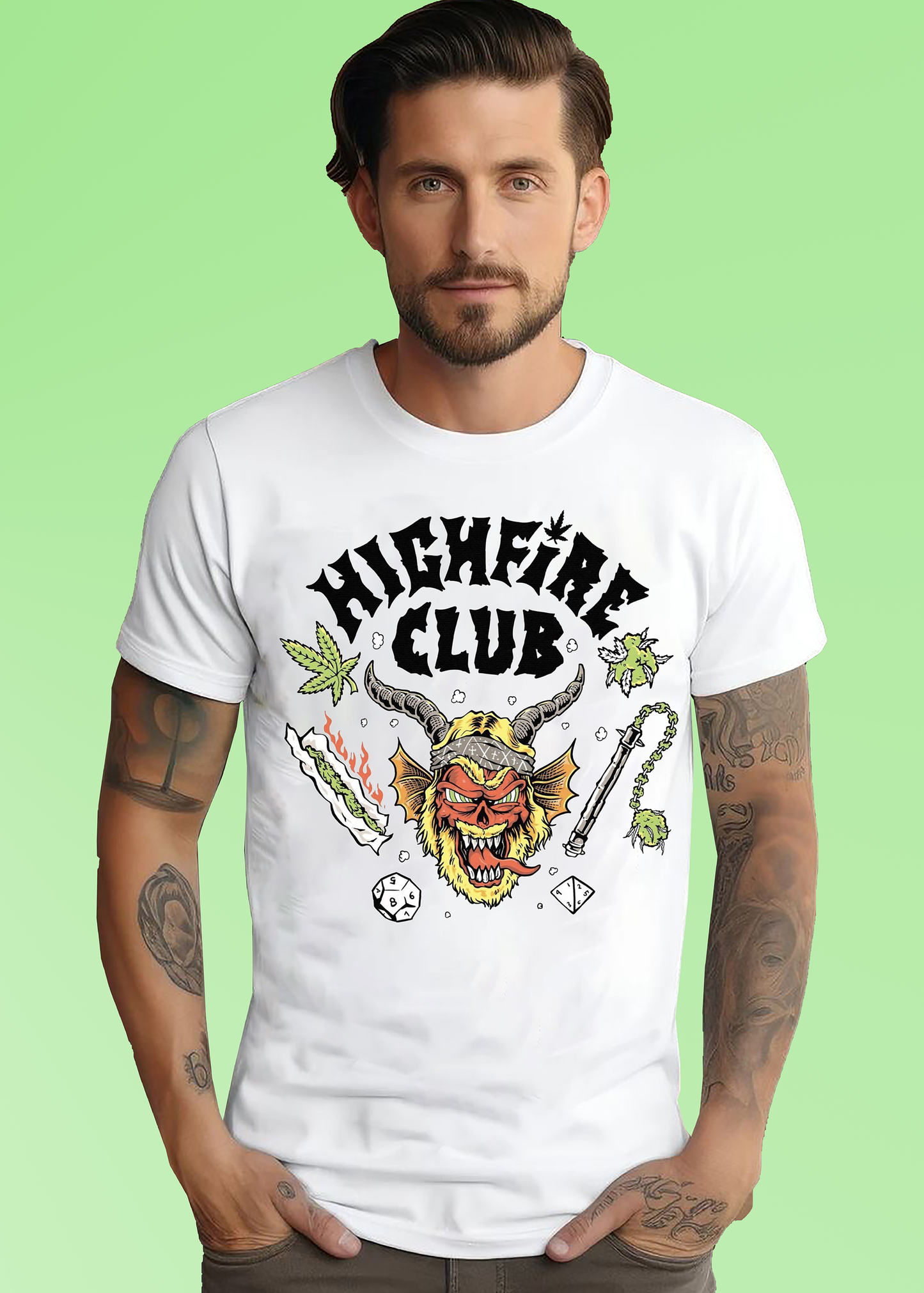 VLAM High Fire Club Streetwear T-shirt