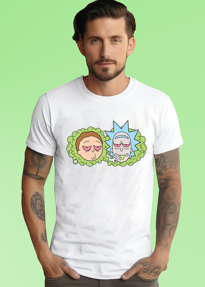 VLAM Rick and Morty Cartoon T-shirt