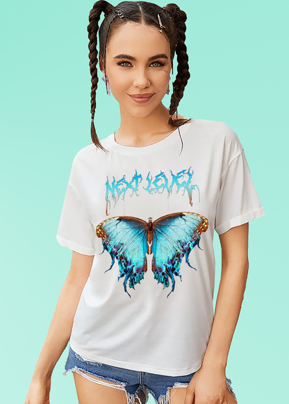 VLAM Next Level Graphic Butterfly Tshirt For Women