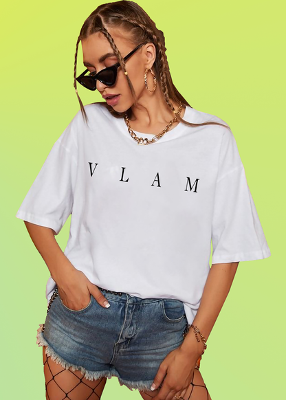 VLAM Summer Surf Back Printed Women T-shirt