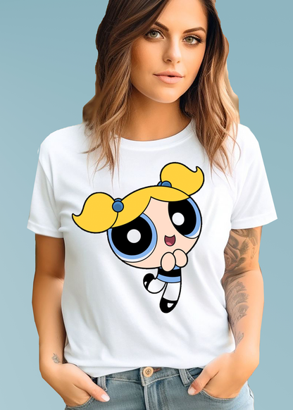 VLAM Bubbles Powerpuff Women T-shirt