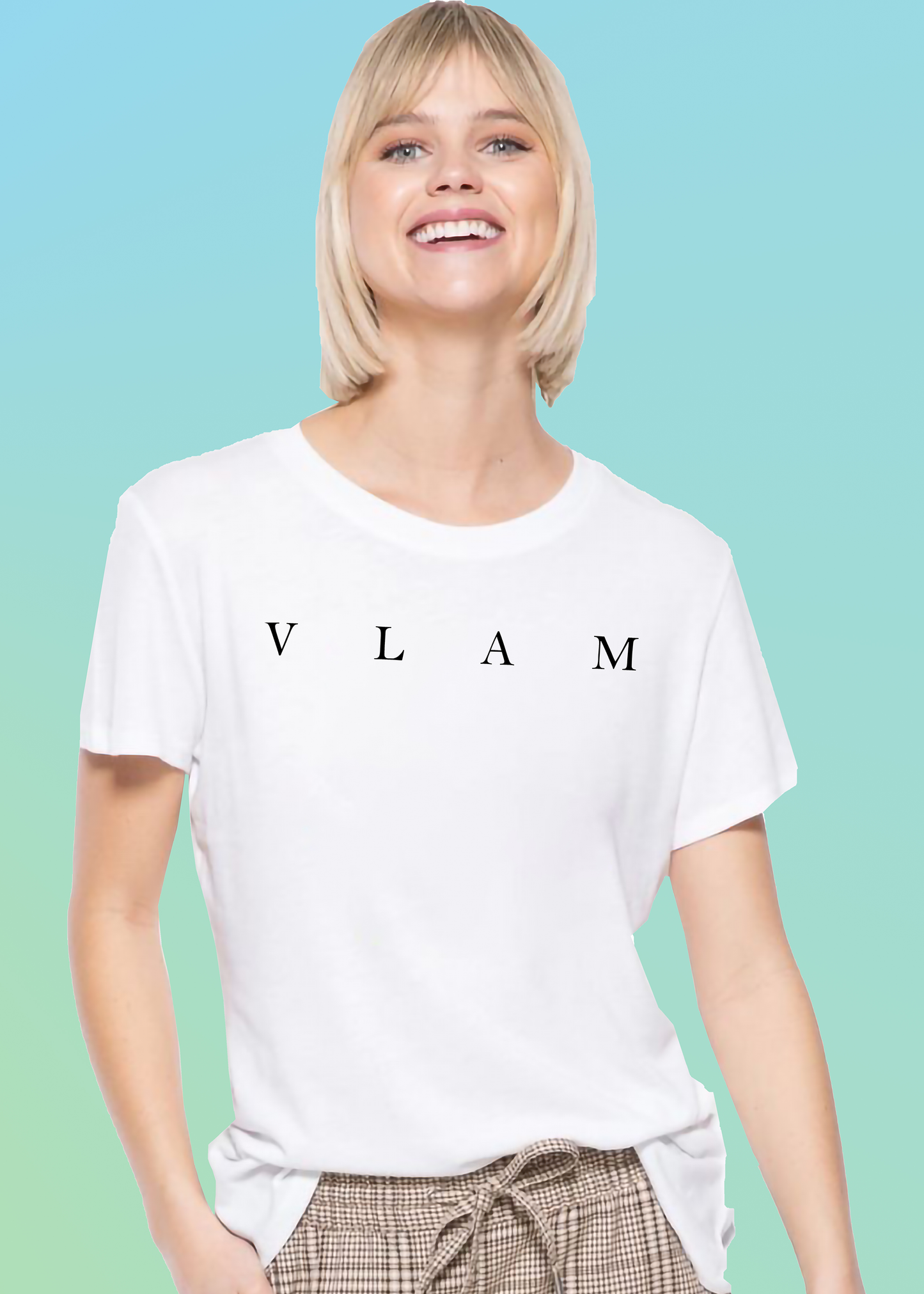 VLAM Womens Death and Glory Back Print T-shirt