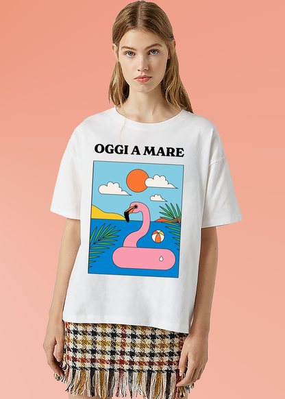 VLAM Nature Art Graphic Womens T-shirt