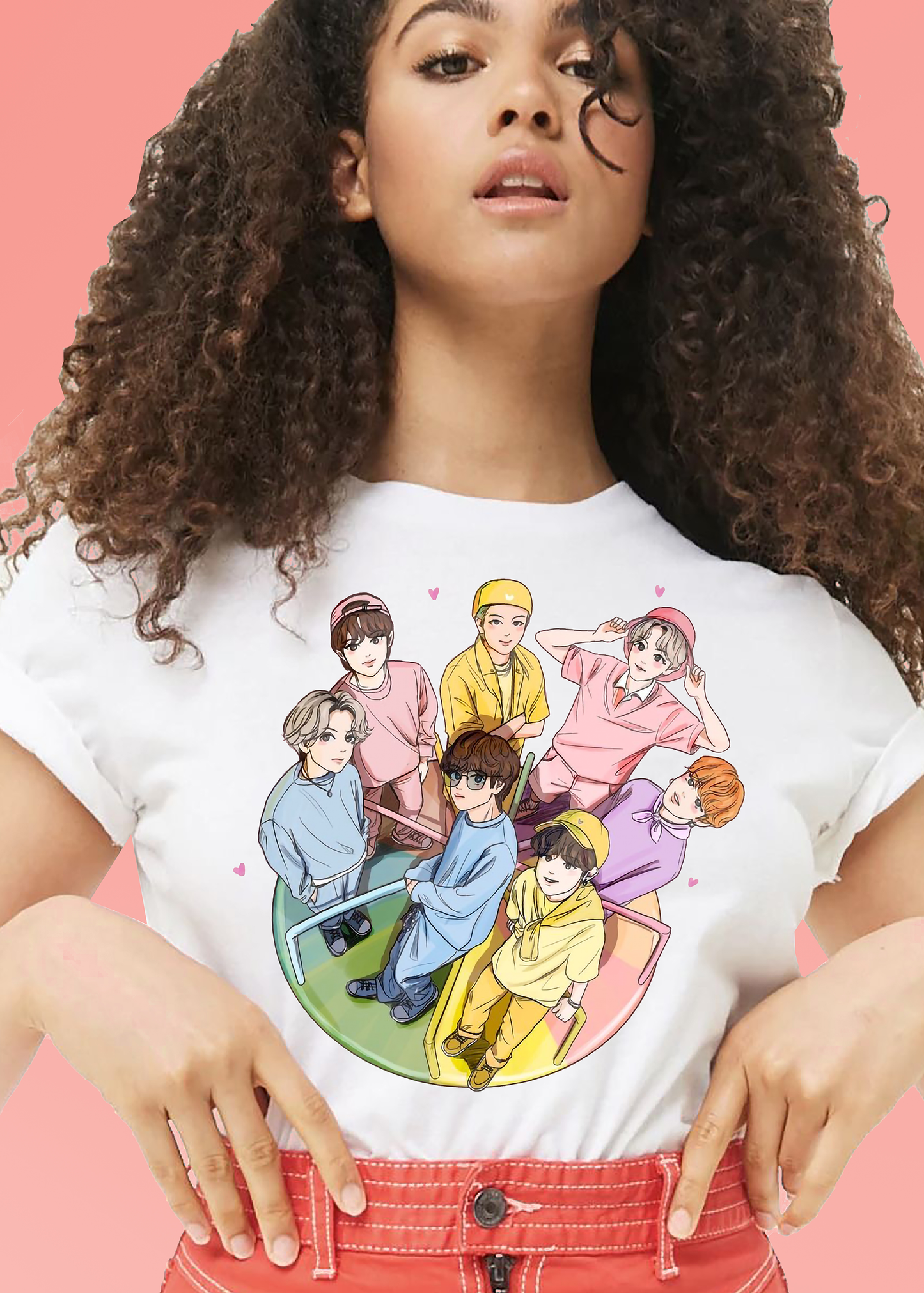 VLAM Trendy BTS Kpop Women Tshirt