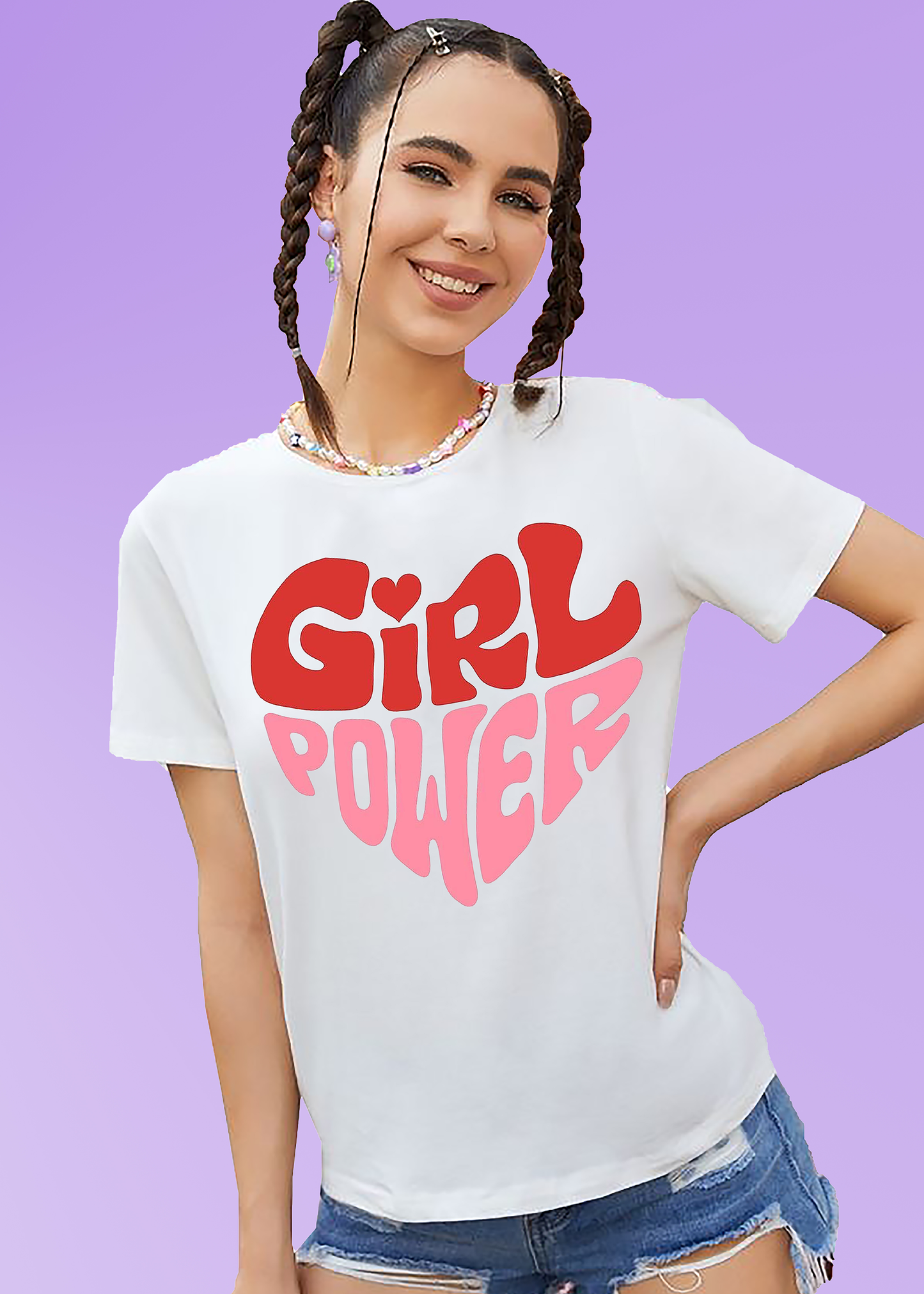 VLAM  Women Power Graphic Tshirt