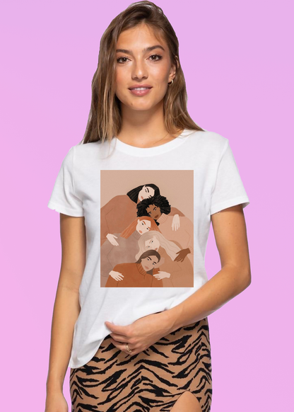 VLAM Brown Girl Womens Graphic T-shirt