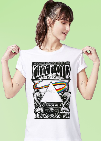 VLAM Pink Floyd Graphic Women Tshirt