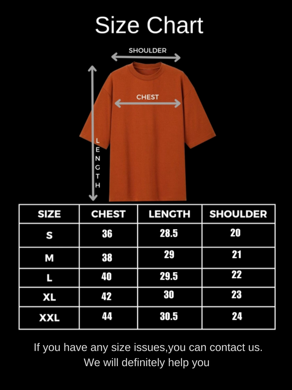 VLAM Nothing Unisex Oversized Tshirt