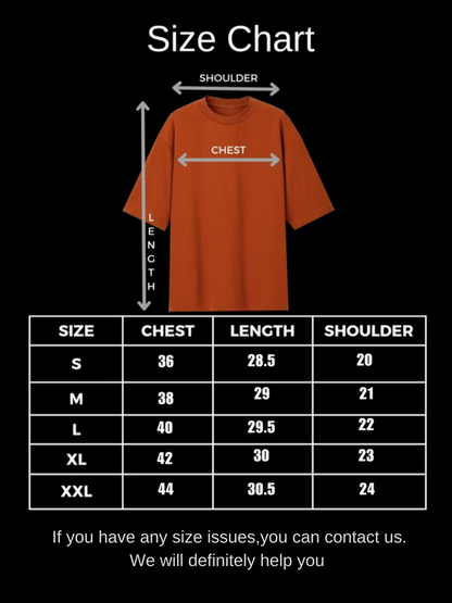 VLAM Nothing Unisex Oversized Tshirt
