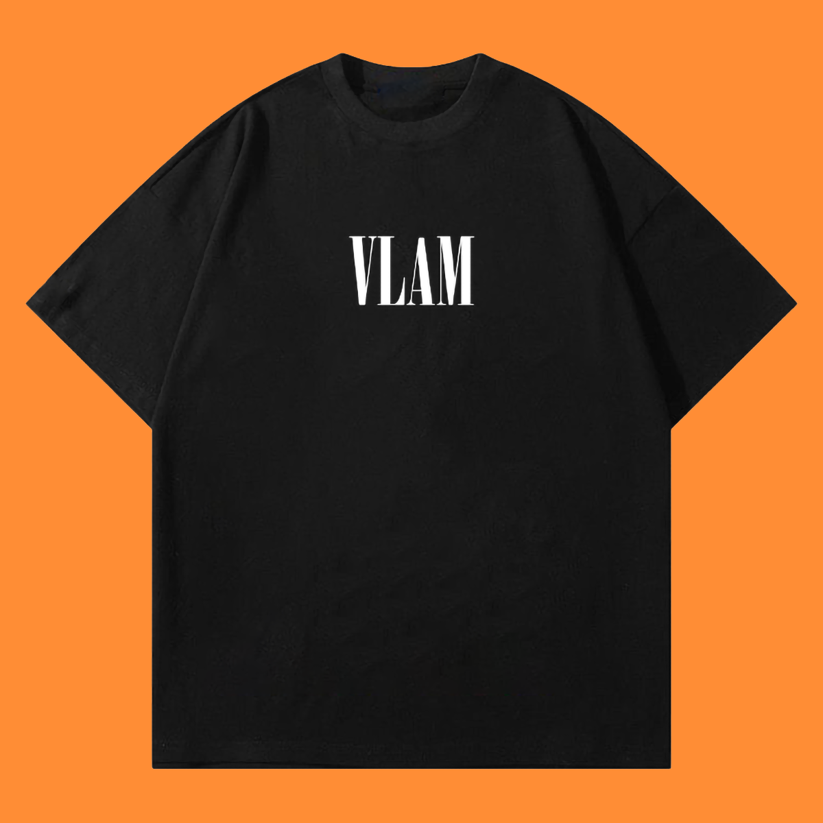 VLAM Demon Regular Fit Back Print Tshirt