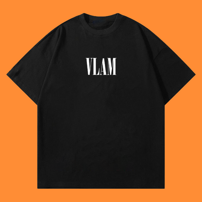 VLAM Demon Regular Fit Back Print Tshirt
