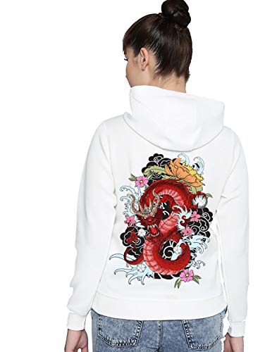 VLAM Red Dragon Graphic Unisex Hoodie