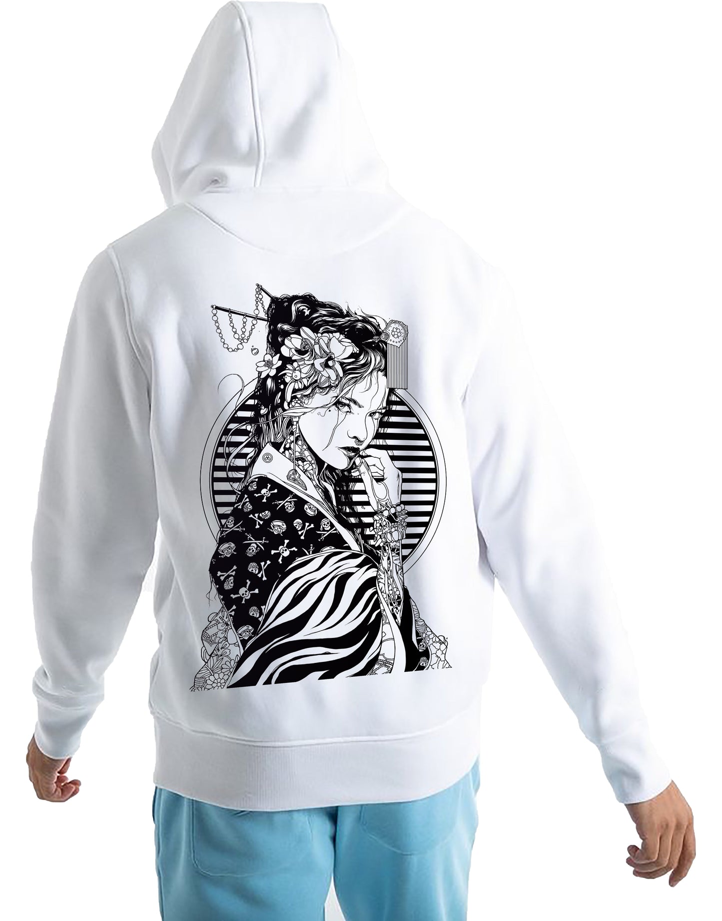 VLAM Girl Art Unisex Graphic Hoodie