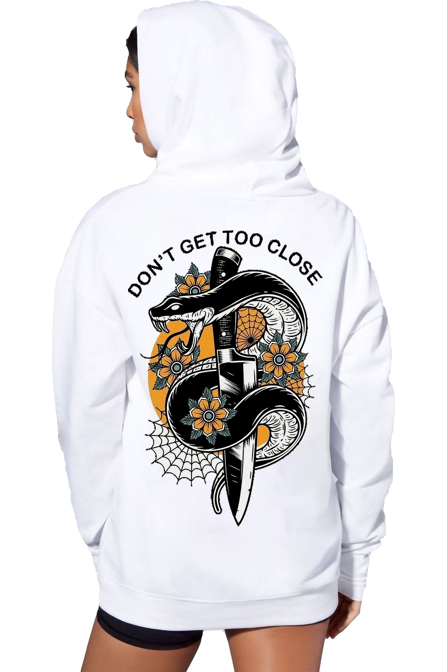 VLAM Don't Get Too Close Unisex Graphic Hoodie