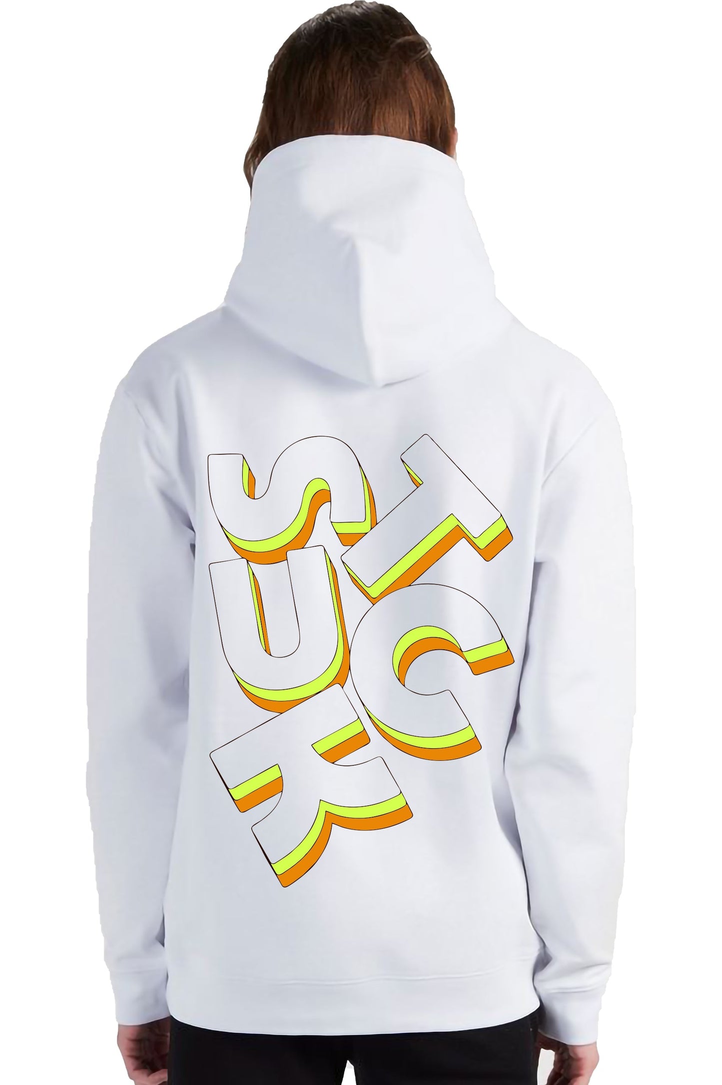 VLAM Stuck Typography Unisex Hoodie