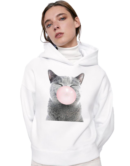 VLAM Bubble Cat Graphic Hoodie