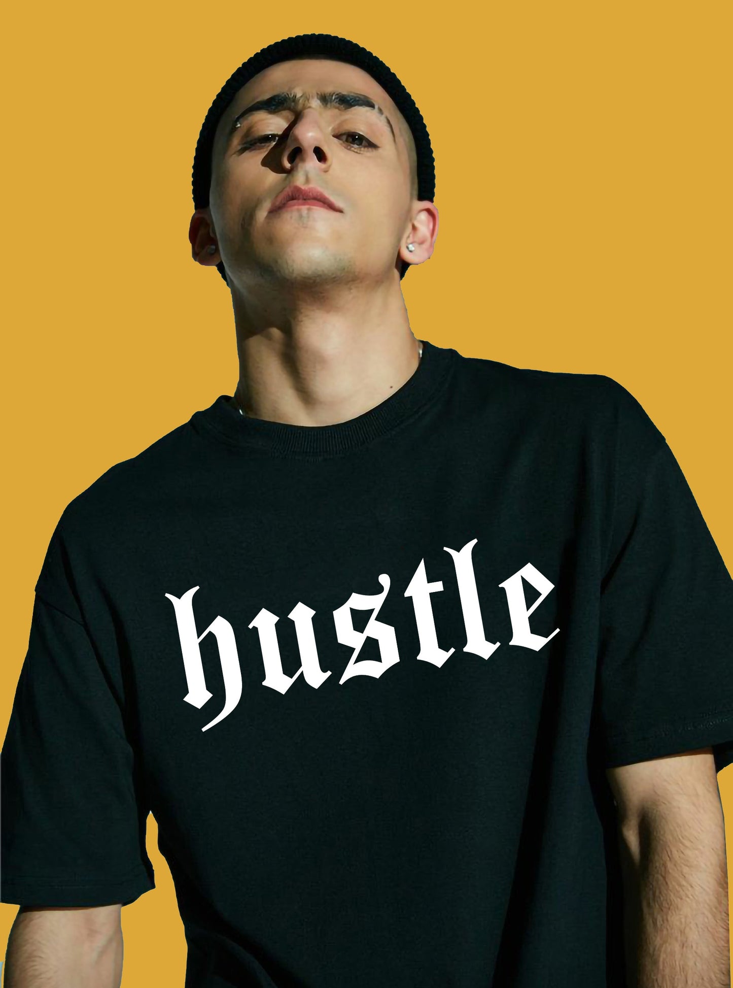VLAM Hustle Regular Fit Unisex Tshirt